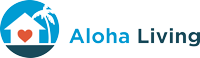 Aloha Living logo, also a link back to homepage
